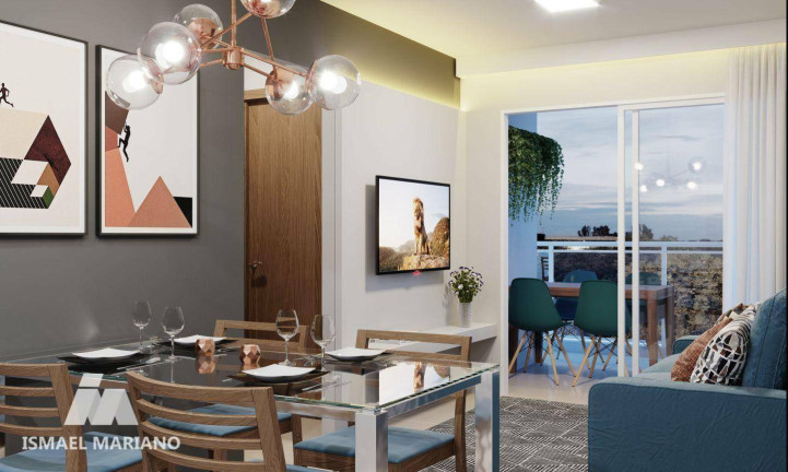 Foto do imóvel Apartamento com 2 Quartos à Venda, 54 m² em Praia De Itaparica - Vila Velha