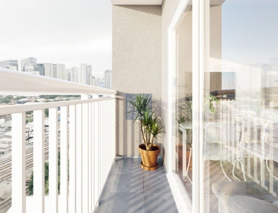 Imagem Imóvel com 1 Quarto para Alugar, 28 m² em Barra Funda - São Paulo