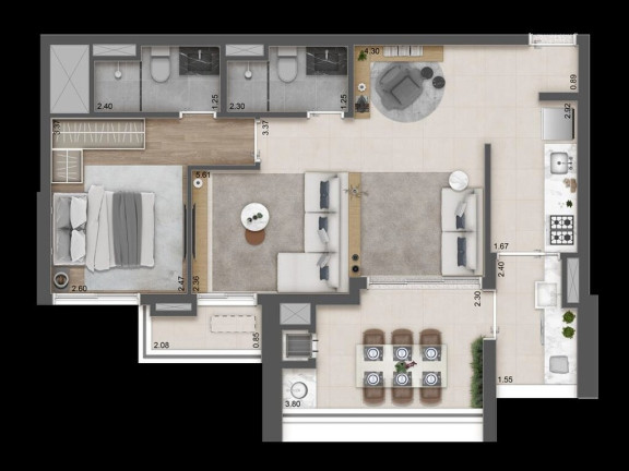 Imagem Apartamento com 3 Quartos à Venda, 119 m² em Vila Prudente - São Paulo