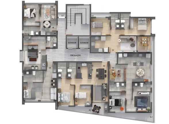 Imagem Apartamento com 1 Quarto à Venda, 30 m² em Manaíra - João Pessoa