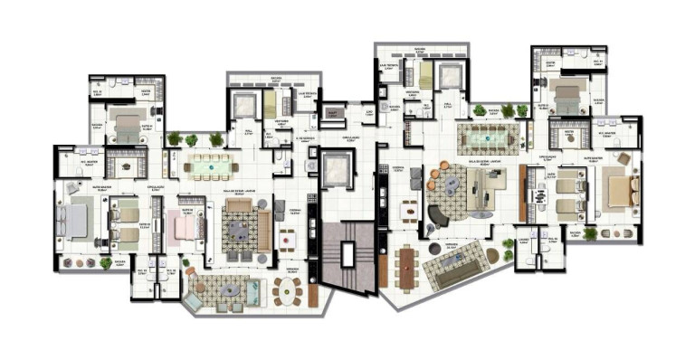 Foto do imóvel Apartamento com 4 Quartos à Venda, 231 m² em Meireles - Fortaleza