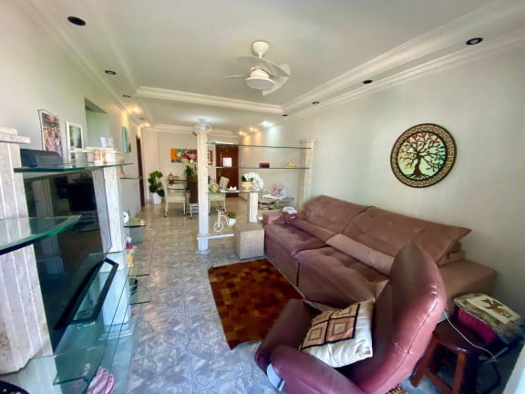 Foto do imóvel Apartamento com 3 Quartos à Venda, 137 m² em Canto Do Forte - Praia Grande