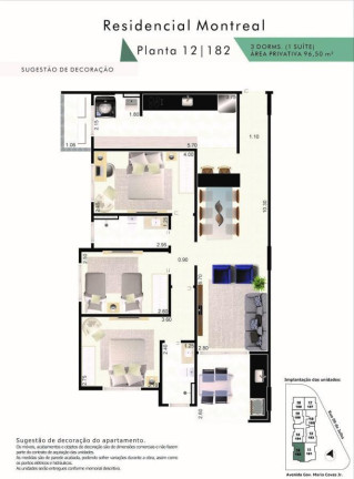 Imagem Apartamento com 3 Quartos à Venda, 96 m² em Jardim Praia Grande - Mongaguá