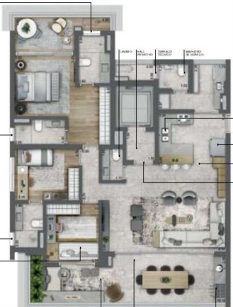 Imagem Apartamento com 3 Quartos à Venda, 226 m² em Campo Belo - São Paulo