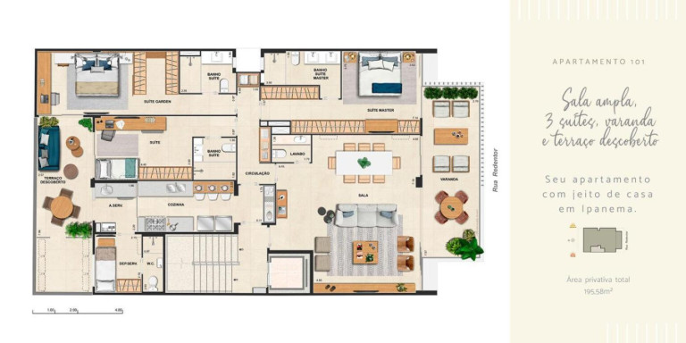 Imagem Apartamento com 4 Quartos à Venda, 196 m² em Ipanema - Rio De Janeiro