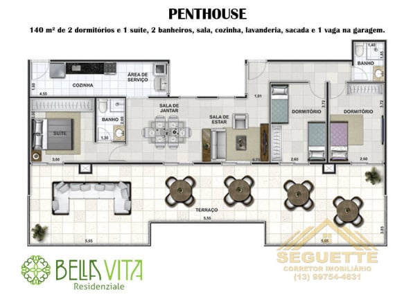 Foto do imóvel Apartamento com 2 Quartos à Venda,  em Centro - Bertioga