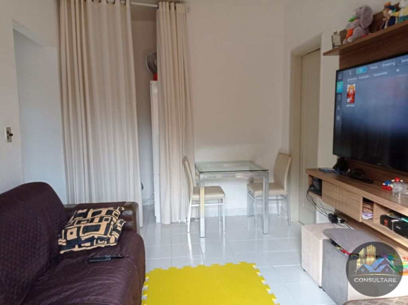 Foto do imóvel Apartamento com 1 Quarto à Venda, 48 m² em José Menino - Santos