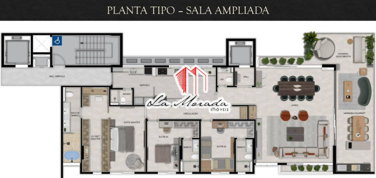 Imagem Apartamento com 3 Quartos à Venda, 253 m² em Adrianópolis - Manaus