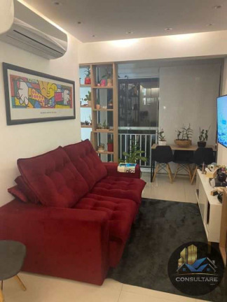 Imagem Apartamento com 1 Quarto à Venda, 50 m² em Vila Mathias - Santos