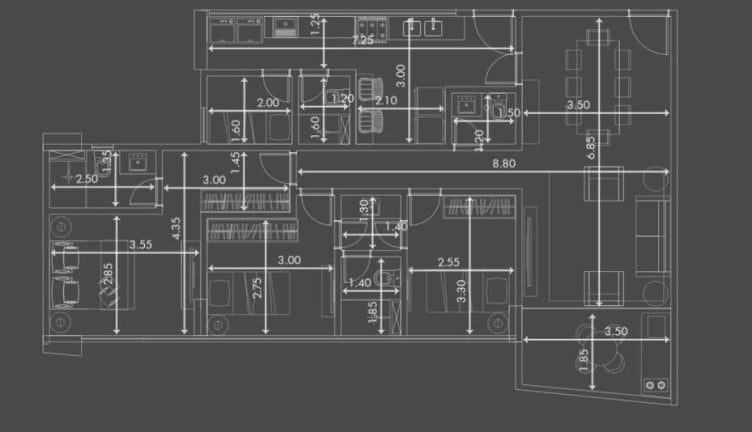 Foto do imóvel Apartamento com 2 Quartos à Venda, 107 m² em Boa Viagem - Recife