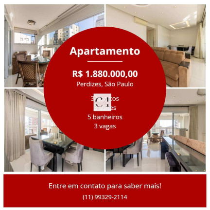 Foto do imóvel Apartamento com 3 Quartos à Venda, 130 m² em Perdizes - São Paulo
