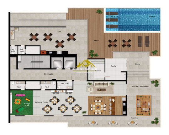 Imagem Apartamento com 3 Quartos à Venda, 95 m² em Alphaville Jacuhy - Serra