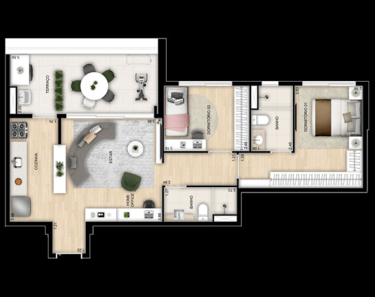 Imagem Apartamento com 3 Quartos à Venda, 109 m² em Parque Imperial - São Paulo