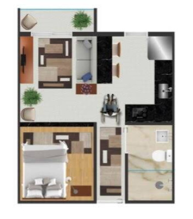 Imagem Apartamento com 1 Quarto à Venda, 35 m² em Itaquera - São Paulo