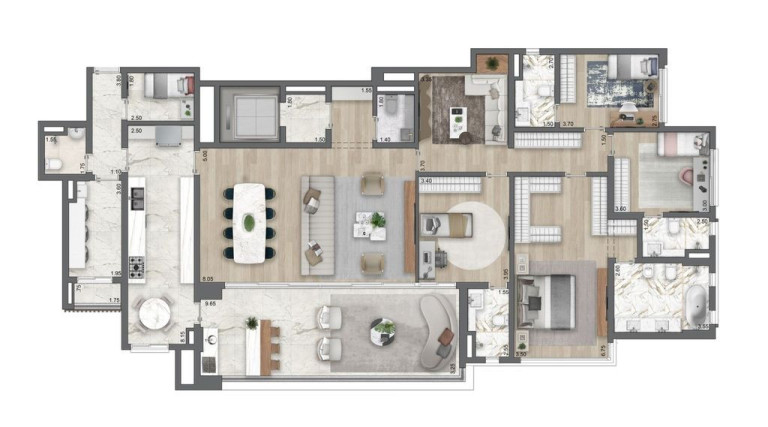 Imagem Apartamento com 4 Quartos à Venda, 268 m² em Moema - São Paulo