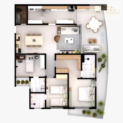 Imagem Apartamento com 3 Quartos à Venda, 120 m² em Pedras - Eusébio