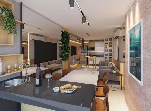 Foto do imóvel Apartamento com 2 Quartos à Venda, 63 m² em Praia De Itaparica - Vila Velha