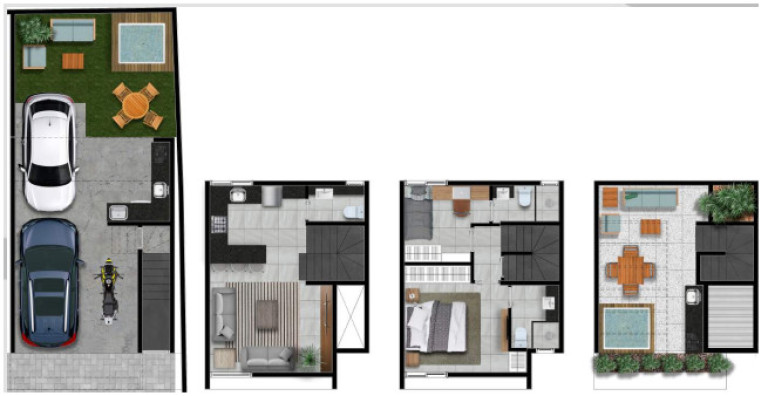 Imagem Casa com 2 Quartos à Venda, 217 m² em Brooklin Novo - São Paulo