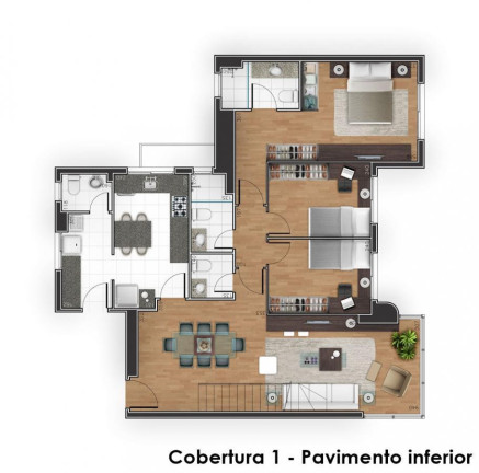 Imagem Apartamento com 3 Quartos à Venda, 106 m² em Juvevê - Curitiba