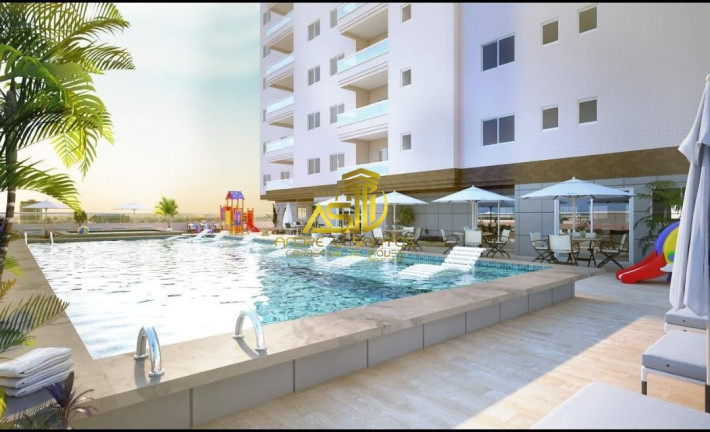Imagem Apartamento com 3 Quartos à Venda, 126 m² em Guilhermina - Praia Grande