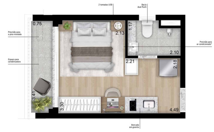 Imagem Apartamento com 1 Quarto à Venda, 82 m² em Vila Madalena - São Paulo