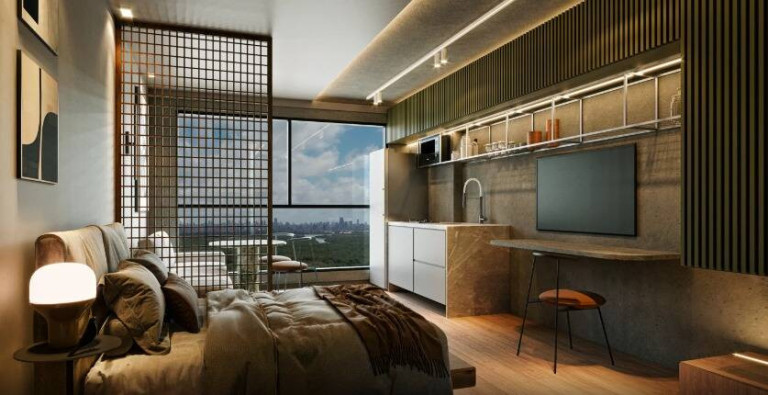 Foto do imóvel Apartamento com 2 Quartos à Venda, 26 m² em Boa Viagem - Recife Foto do imóvel Apartamento com 2 Quartos à Venda, 26 m² em Boa Viagem - Recife