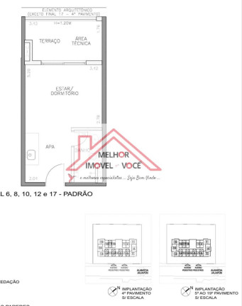 Foto do imóvel Apartamento com 1 Quarto à Venda, 31 m² em Moema - São Paulo Foto do imóvel Apartamento com 1 Quarto à Venda, 31 m² em Moema - São Paulo