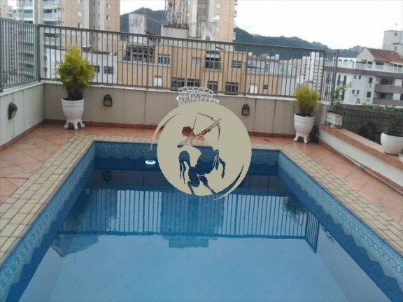 Foto do imóvel Cobertura com 5 Quartos à Venda, 313 m² em Gonzaga - Santos