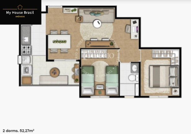 Foto do imóvel Apartamento com 2 Quartos à Venda, 52 m² em Santa Teresinha - São Paulo