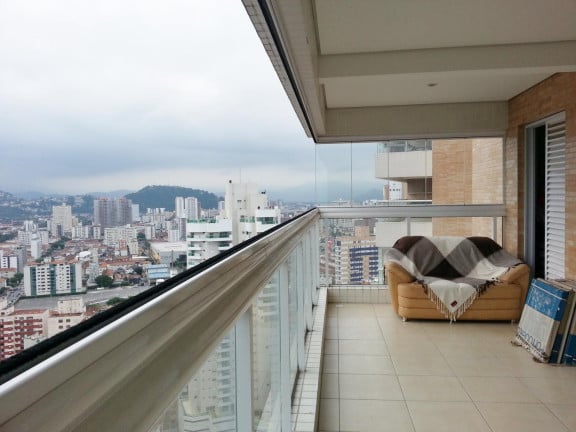 Foto do imóvel Apartamento com 2 Quartos à Venda, 109 m² em Gonzaga - Santos