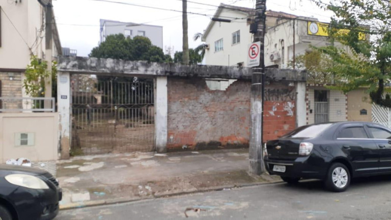 Imagem Terreno à Venda, 400 m² em Embaré - Santos