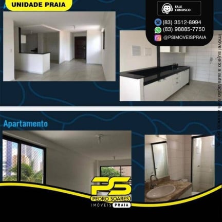 Foto do imóvel Apartamento com 3 Quartos à Venda, 89 m² em Tambaú - João Pessoa