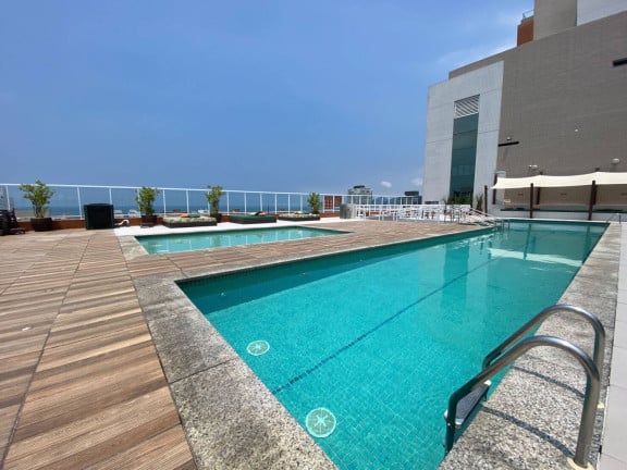 Foto do imóvel Apartamento com 2 Quartos à Venda, 137 m² em Gonzaga - Santos