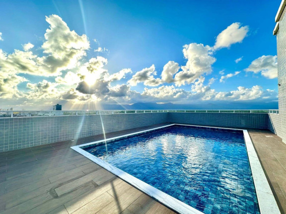 Foto do imóvel Apartamento com 1 Quarto à Venda, 55 m² em Guilhermina - Praia Grande