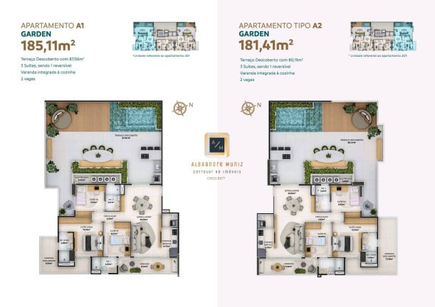 Foto do imóvel Apartamento com 2 Quartos à Venda, 62 m² em Dionisio Torres - Fortaleza