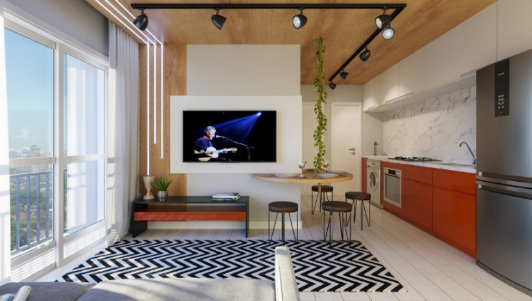 Imagem Apartamento com 2 Quartos à Venda, 35 m² em Moema - São Paulo