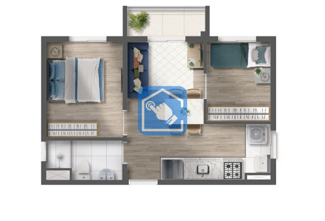Foto do imóvel Apartamento com 2 Quartos à Venda, 36 m² em Campos Elíseos - São Paulo
