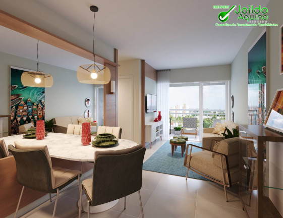 Imagem Apartamento com 2 Quartos à Venda, 59 m² em Jacarecanga - Fortaleza