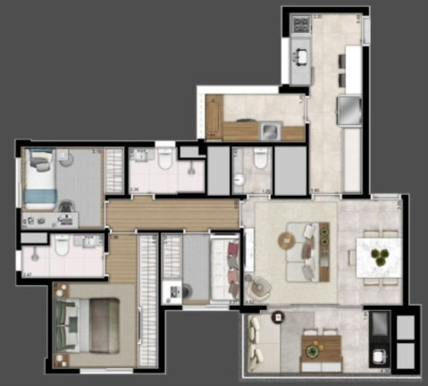 Imagem Apartamento com 4 Quartos à Venda, 129 m² em Perdizes - São Paulo