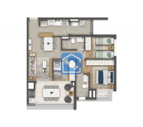 Imagem Apartamento com 1 Quarto à Venda, 26 m² em Vila Matilde - São Paulo