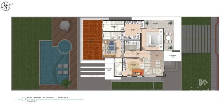 Imagem Casa com 4 Quartos para Alugar ou Temporada, 286 m² em Civit Ii - Serra