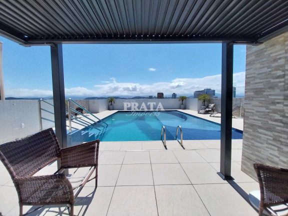 Foto do imóvel Apartamento com 1 Quarto à Venda, 41 m² em Ponta Da Praia - Santos