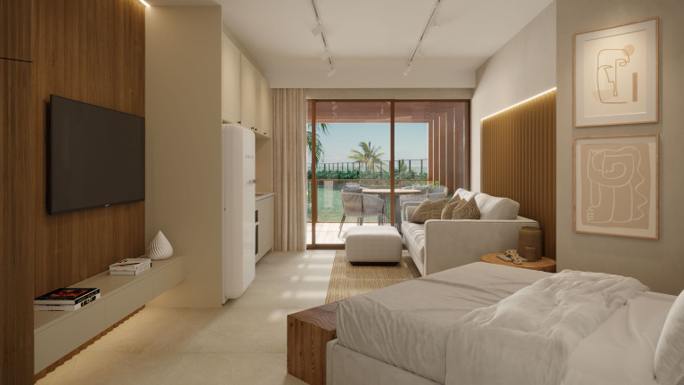 Imagem Apartamento com 1 Quarto à Venda, 33 m² em Pina - Recife