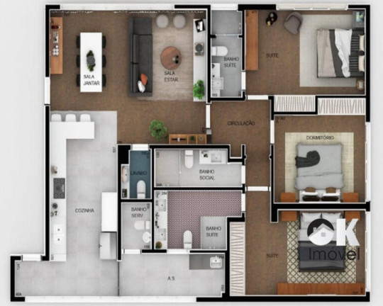 Imagem Apartamento com 3 Quartos à Venda, 140 m² em Higienópolis - São Paulo