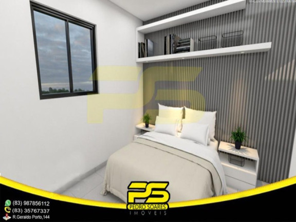 Imagem Apartamento com 2 Quartos à Venda, 61 m² em Paratibe - João Pessoa
