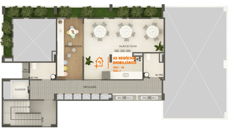 Imagem Apartamento com 3 Quartos à Venda, 79 m² em Bancários - João Pessoa