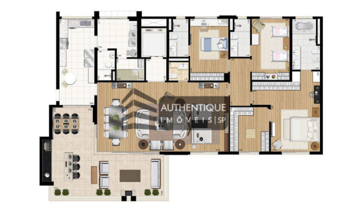 Imagem Apartamento com 3 Quartos à Venda, 237 m² em Vila Nova Conceição - São Paulo
