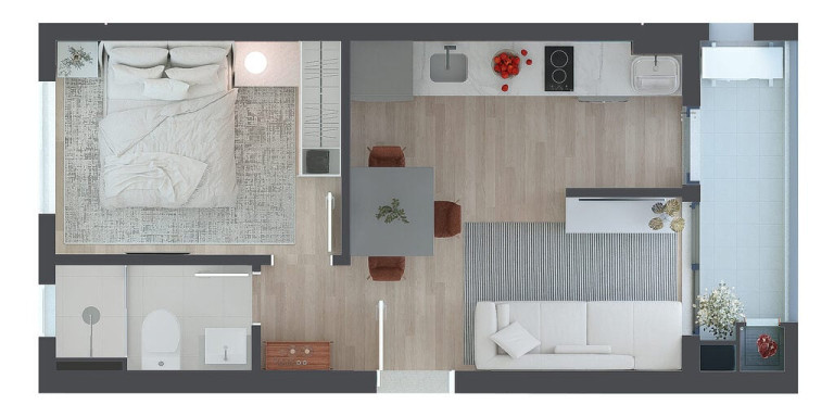 Foto do imóvel Imóvel com 1 Quarto à Venda, 69 m² em Portão - Curitiba