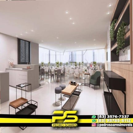 Foto do imóvel Apartamento com 3 Quartos à Venda, 83 m² em Manaíra - João Pessoa