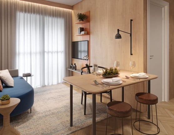 Imagem Apartamento com 1 Quarto à Venda, 35 m² em Vila Romana - São Paulo